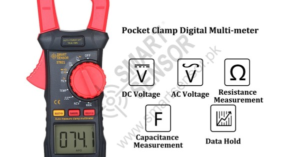 Smart Sensor ST-822 Clamp Meter for electrical testing